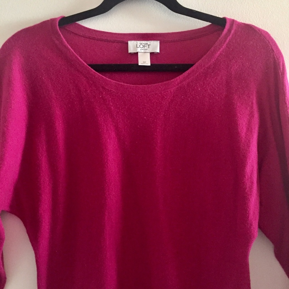 Ann Taylor Loft dolman top - Picture 2 of 3